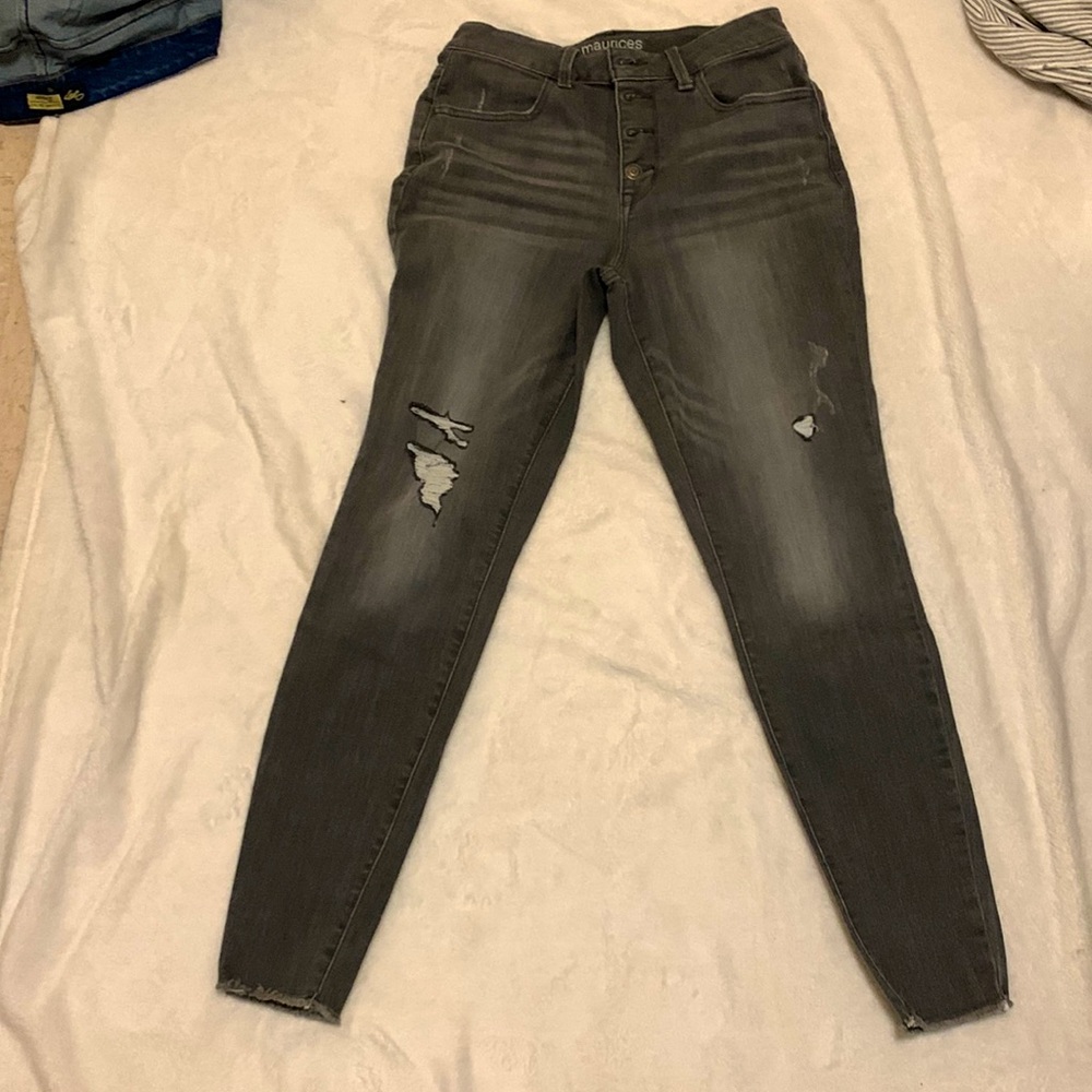 These are Maurice’s jeans I don’t wear anymore